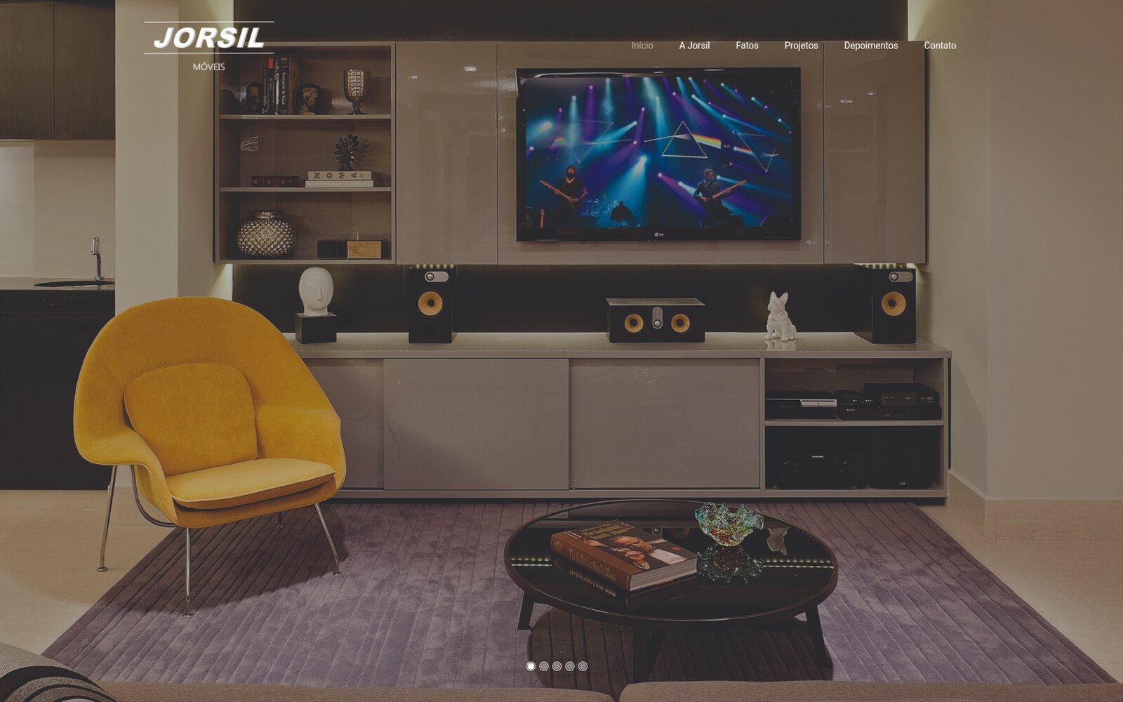 Website da Jorsil Móveis