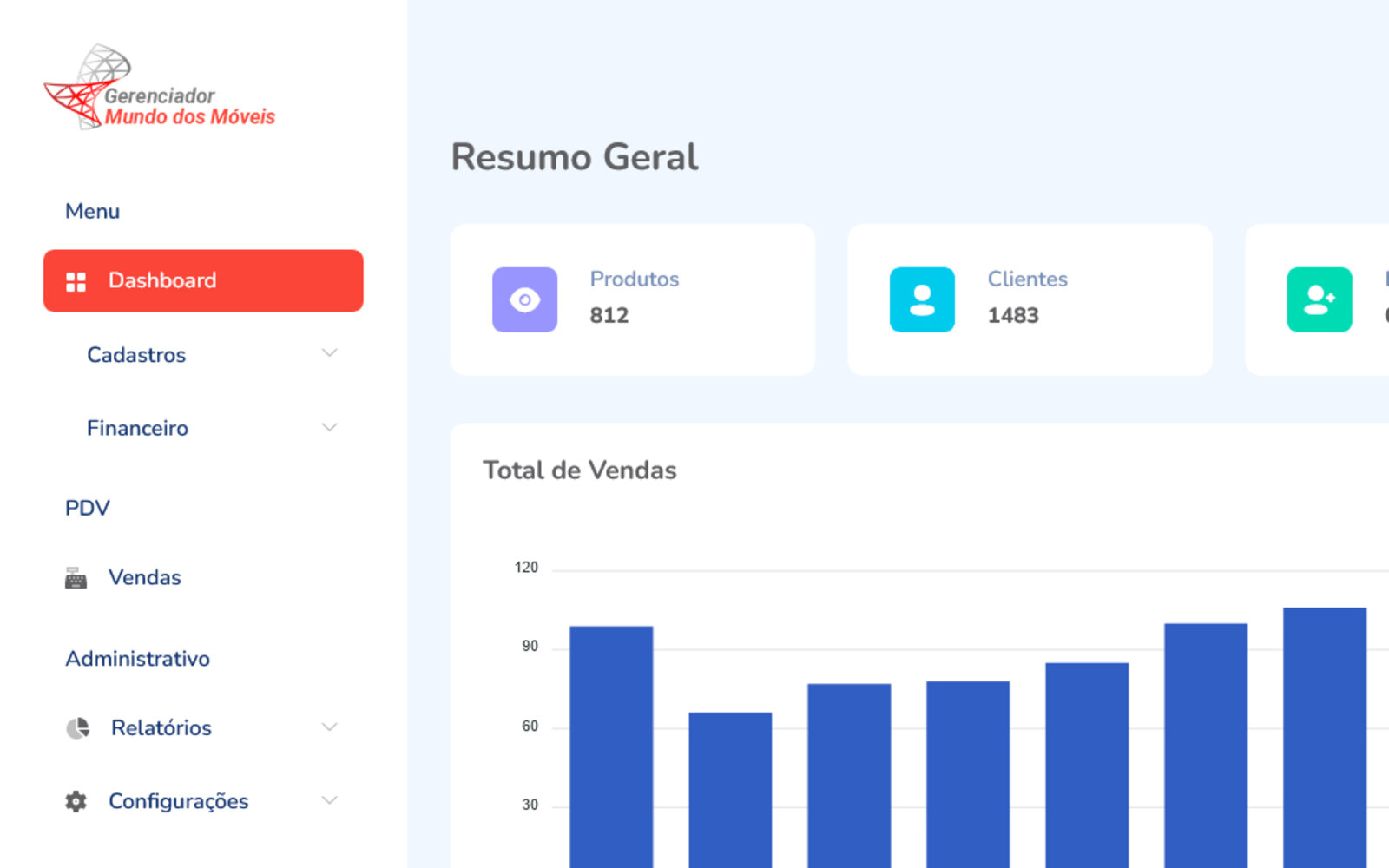 Sistema RCG Móveis