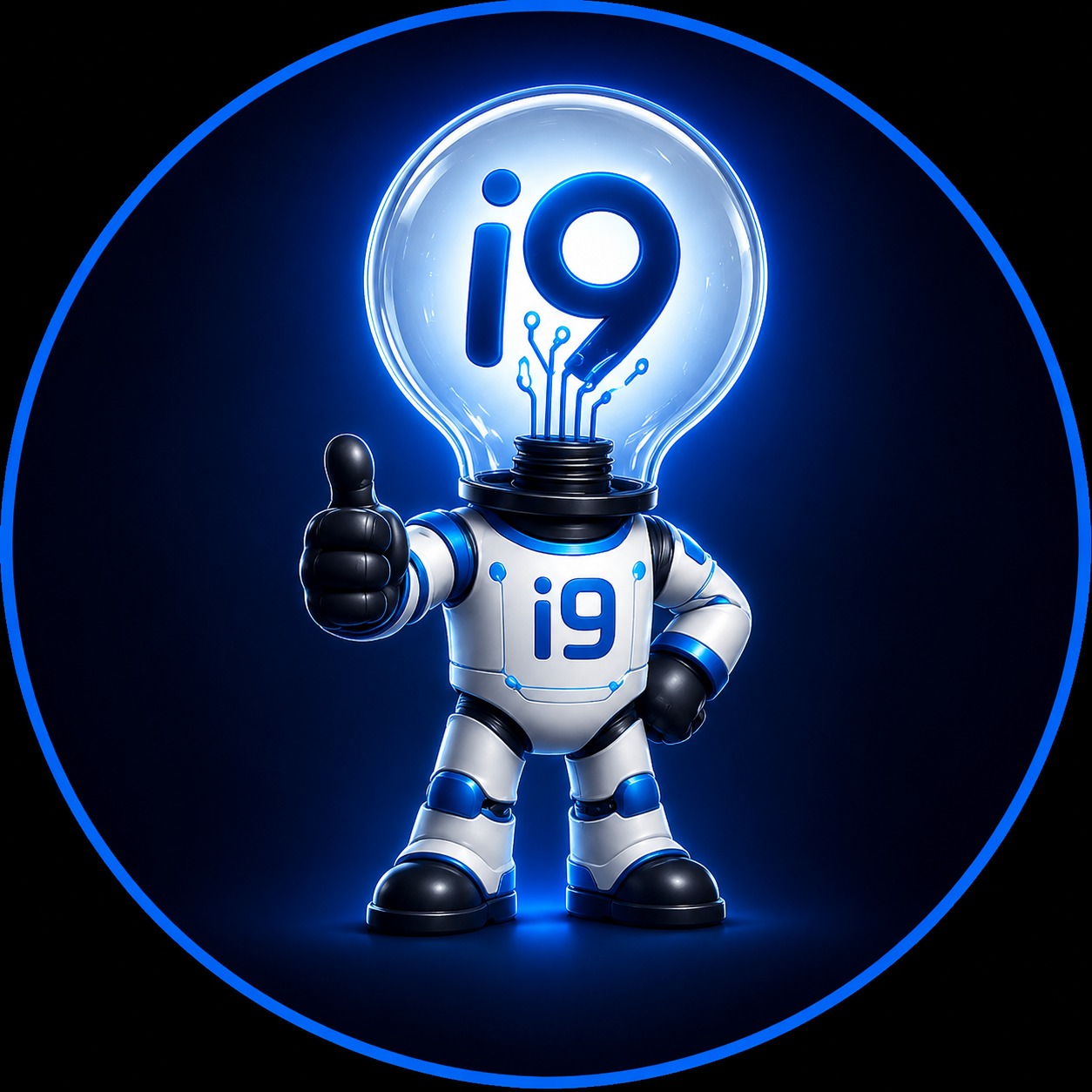 Mascote da i9 Soluções Inteligentes